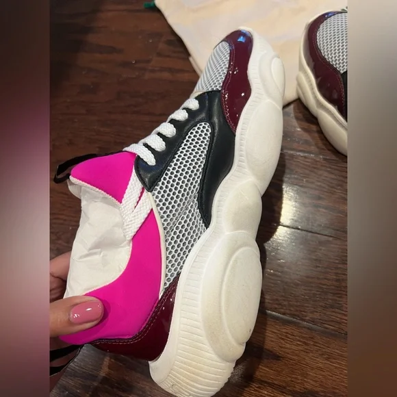 MOSCHINO Color block Sneakers - Brand NEW - Picture 4 of 6